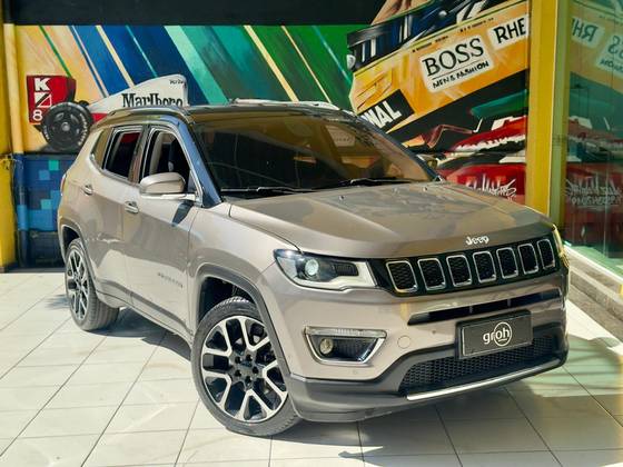 JEEP COMPASS 2.0 16V FLEX LIMITED AUTOMÁTICO JEEP COMPASS 2.0 16V FLEX LIMITED AUTOMÁTICO